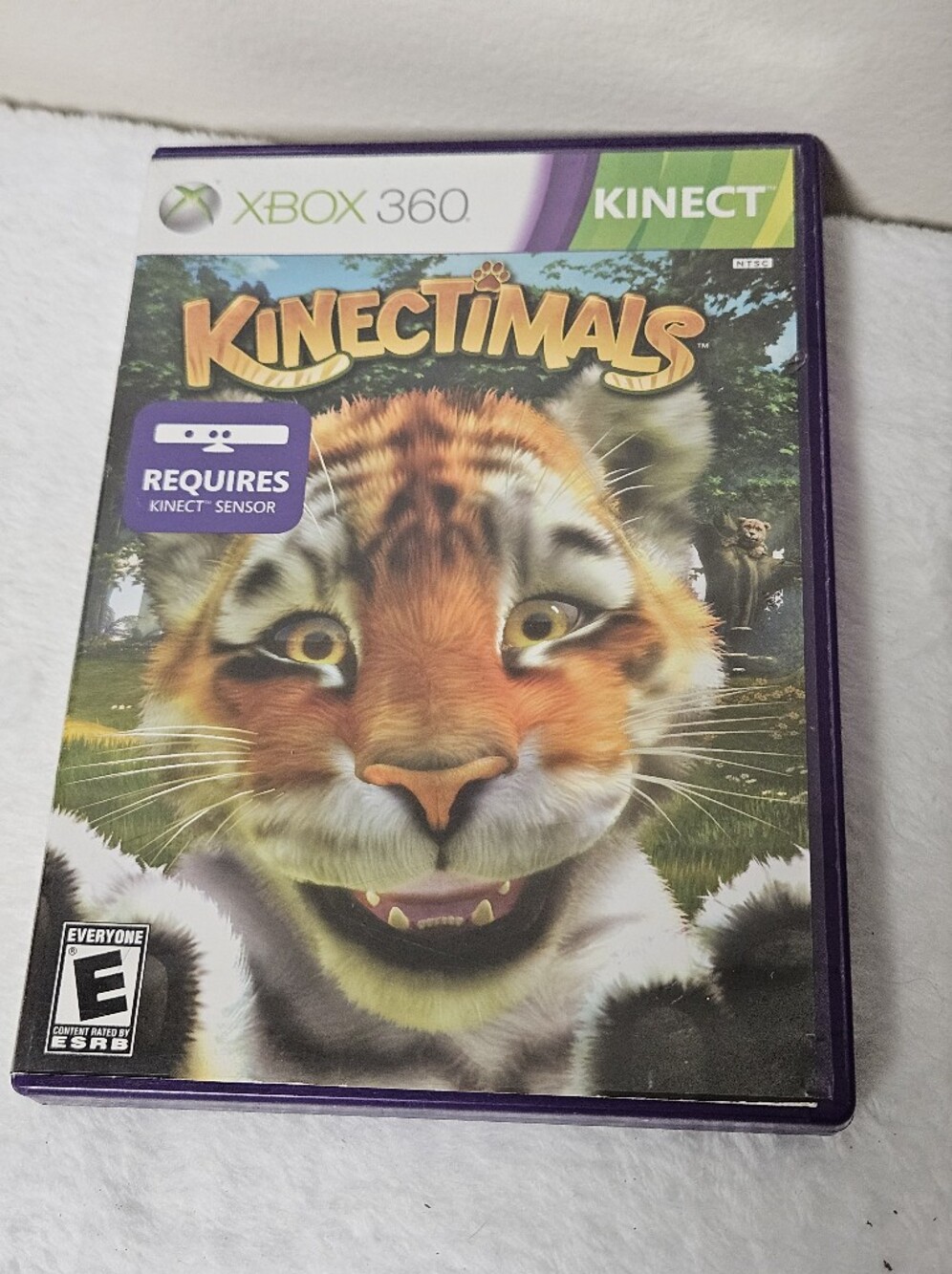 Microsoft Kinect Game Xbox 360 Kinectimals Everyone Video Game Family Fun